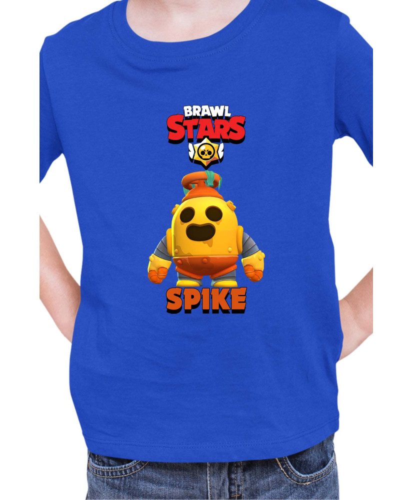 Детска Тениска Brawl Stars Battle Royale Spike Robo 2