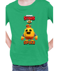 Детска Тениска Brawl Stars Battle Royale Spike Robo 2