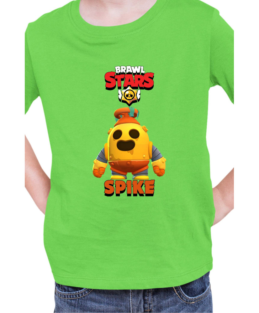 Детска Тениска Brawl Stars Battle Royale Spike Robo 2