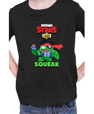 Детска Тениска Brawl Stars Battle Royale Squeak First Blob