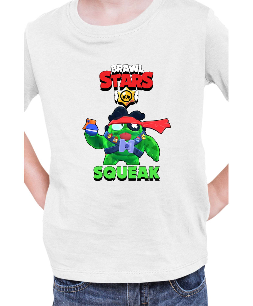 Детска Тениска Brawl Stars Battle Royale Squeak First Blob Детска Тениска Brawl Stars Battle Royale Squeak First Blob