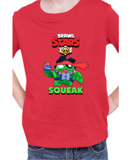 Детска Тениска Brawl Stars Battle Royale Squeak First Blob