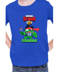 Детска Тениска Brawl Stars Battle Royale Squeak First Blob