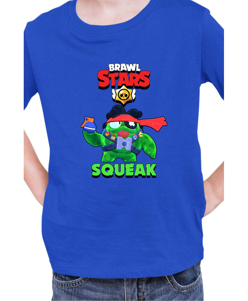 Детска Тениска Brawl Stars Battle Royale Squeak First Blob Детска Тениска Brawl Stars Battle Royale Squeak First Blob