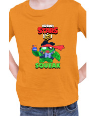Детска Тениска Brawl Stars Battle Royale Squeak First Blob