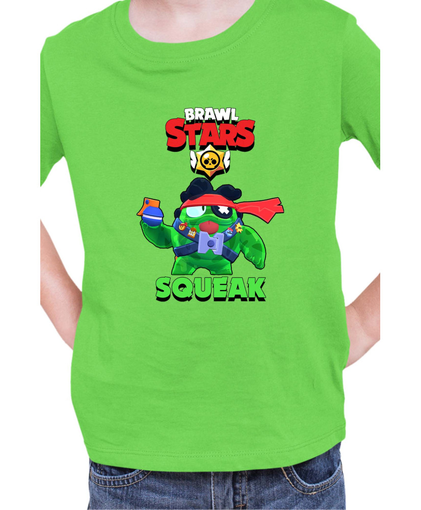 Детска Тениска Brawl Stars Battle Royale Squeak First Blob Детска Тениска Brawl Stars Battle Royale Squeak First Blob