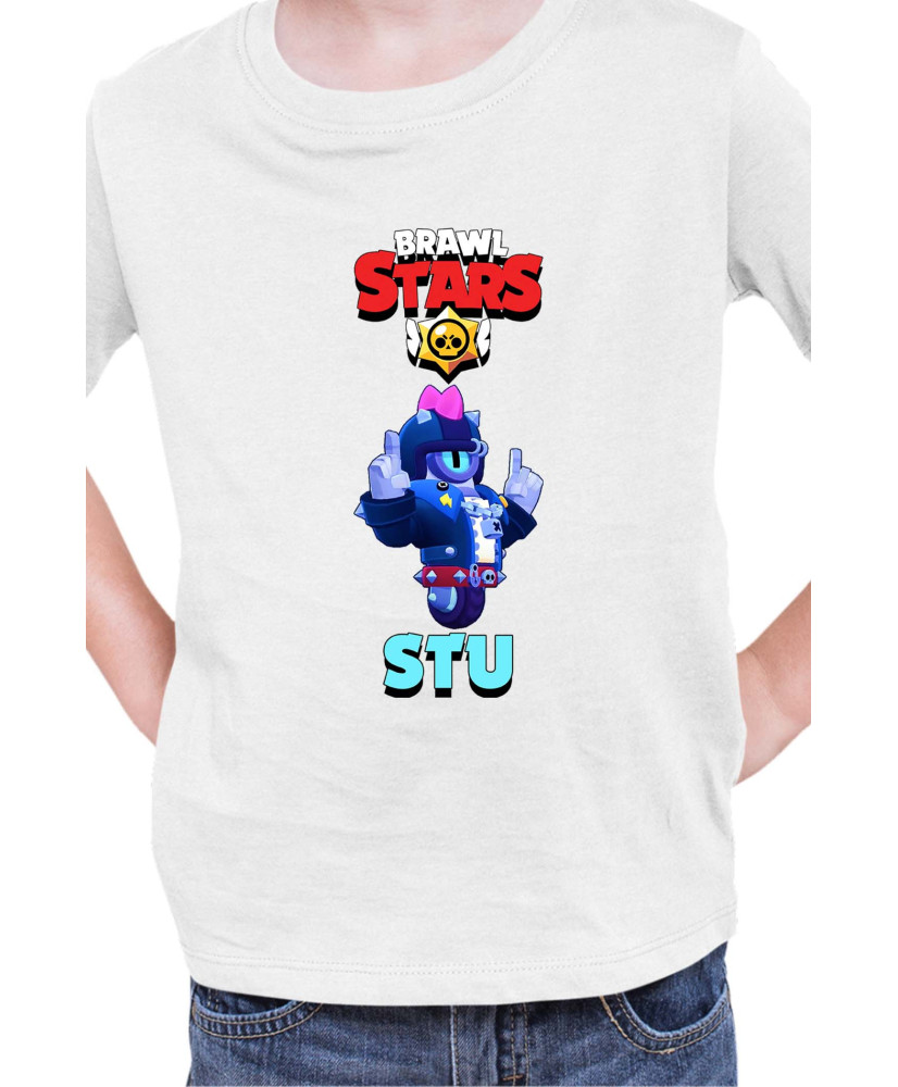 Детска Тениска Brawl Stars Battle Royale Stu Wicked Детска Тениска Brawl Stars Battle Royale Stu Wicked