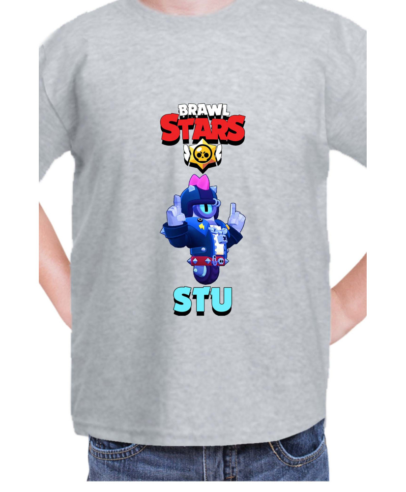 Детска Тениска Brawl Stars Battle Royale Stu Wicked Детска Тениска Brawl Stars Battle Royale Stu Wicked