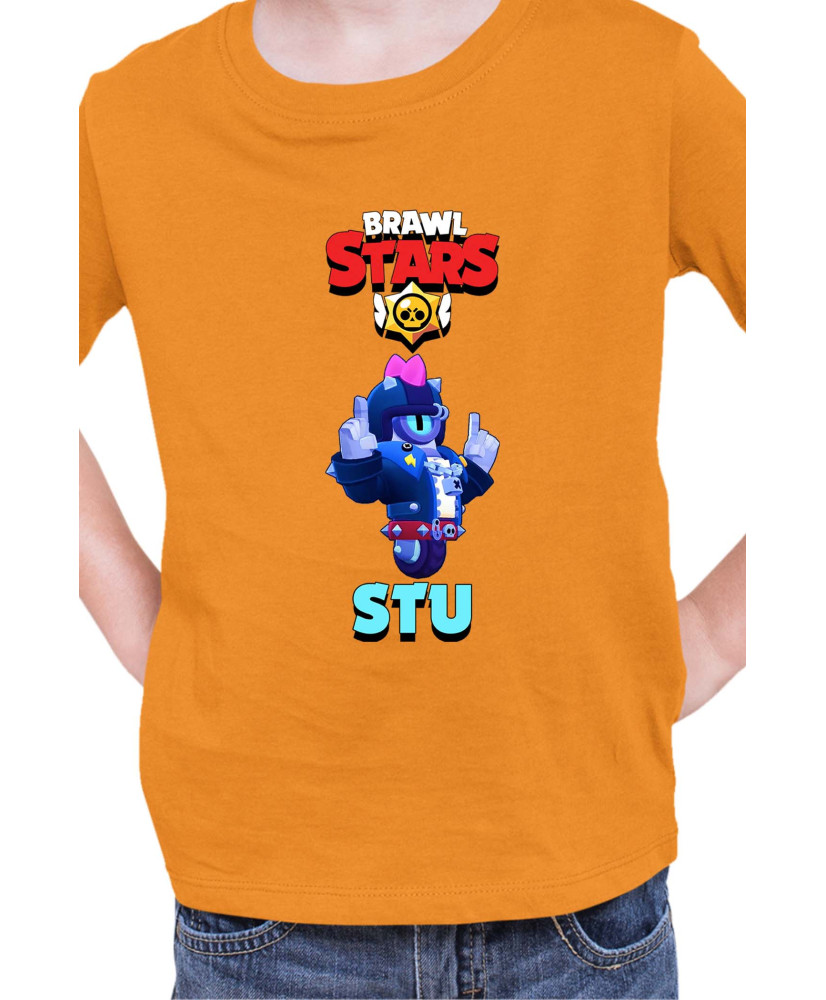 Детска Тениска Brawl Stars Battle Royale Stu Wicked Детска Тениска Brawl Stars Battle Royale Stu Wicked