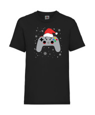 Детска Тениска Christmas Gamer Gamepad