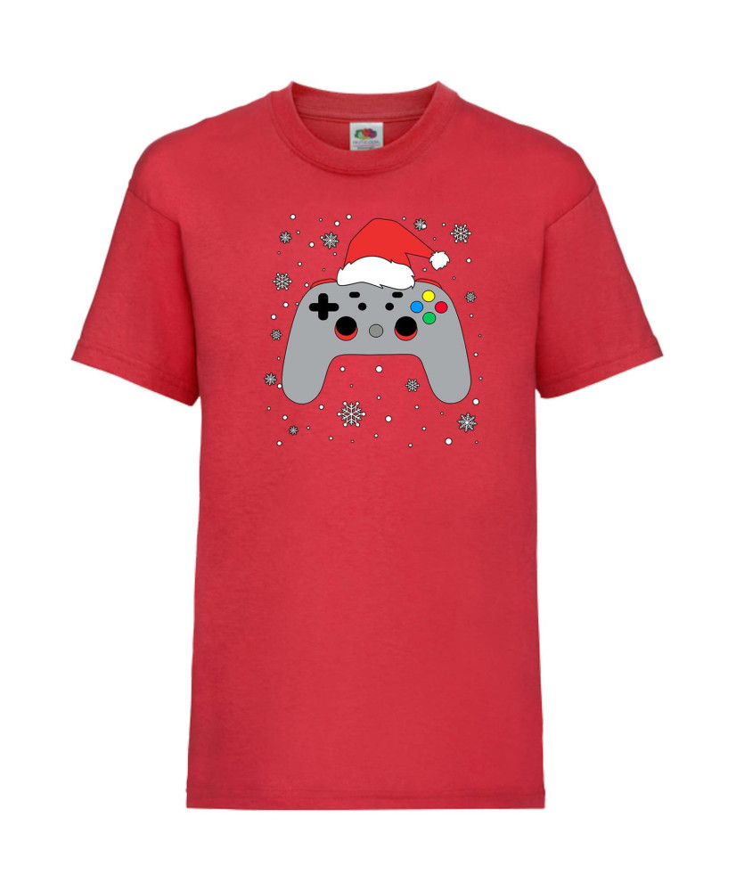 Детска Тениска Christmas Gamer Gamepad