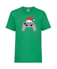 Детска Тениска Christmas Gamer Gamepad