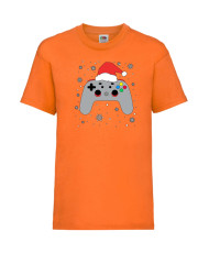 Детска Тениска Christmas Gamer Gamepad
