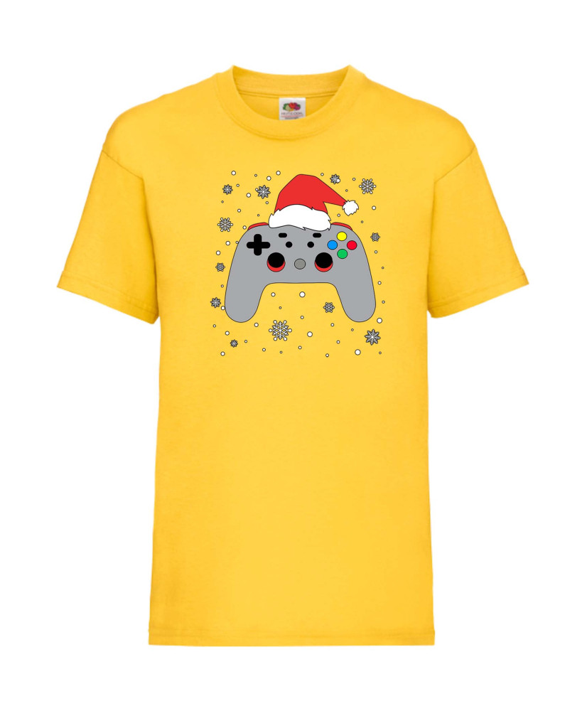 Детска Тениска Christmas Gamer Gamepad