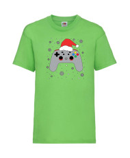 Детска Тениска Christmas Gamer Gamepad