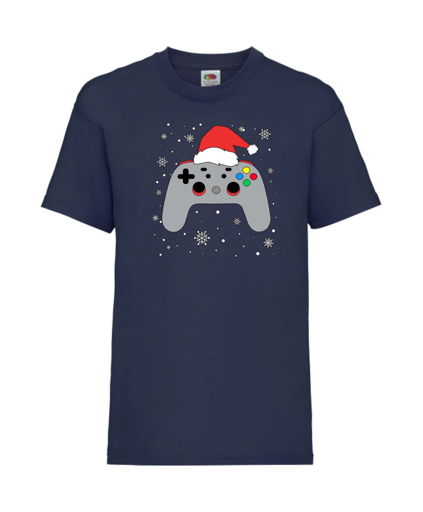 Детска Тениска Christmas Gamer Gamepad