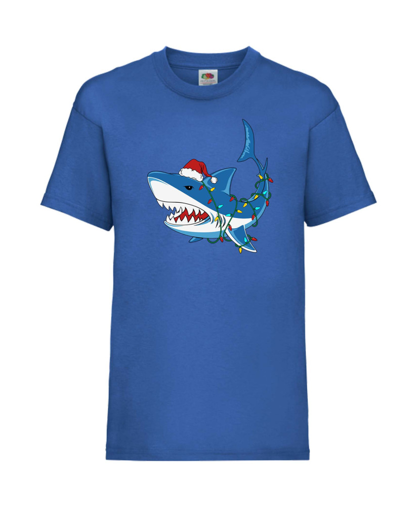 Детска Тениска Christmas Shark