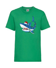Детска Тениска Christmas Shark