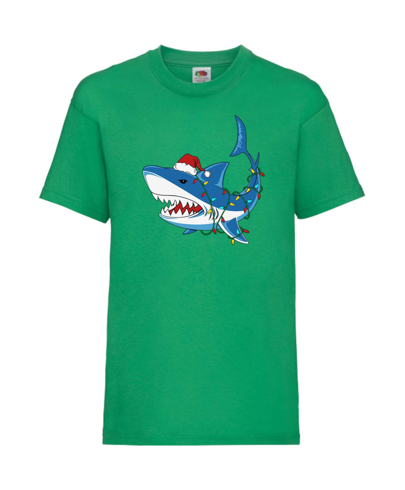 Детска Тениска Christmas Shark