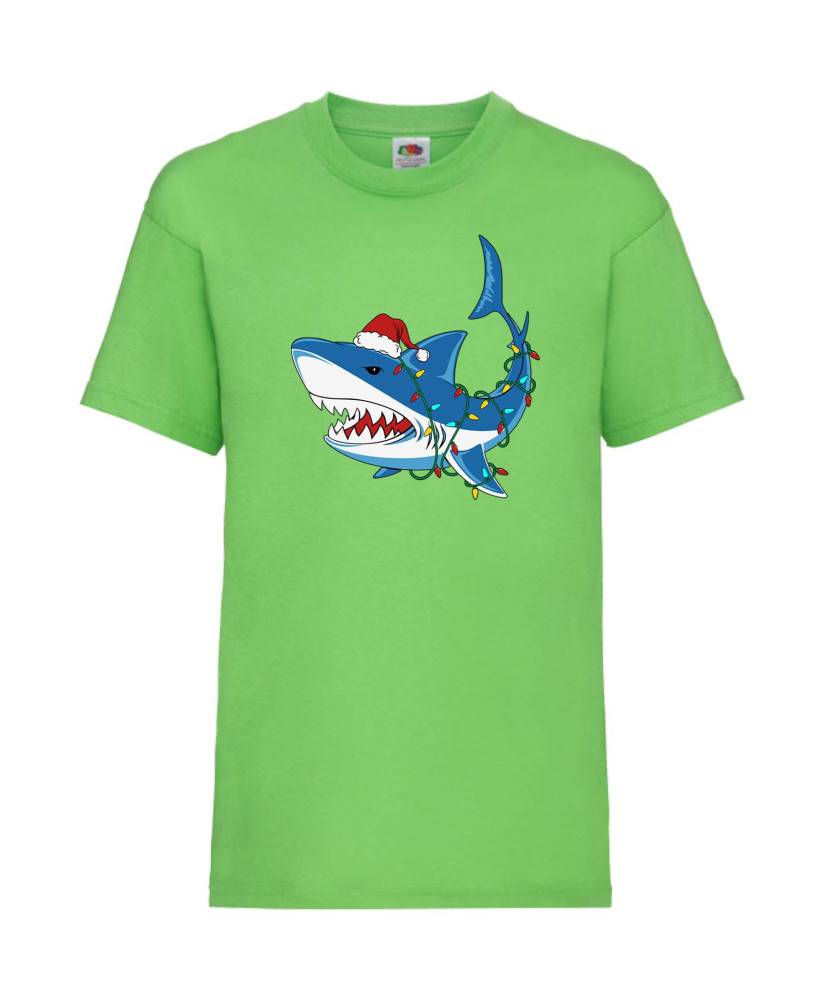 Детска Тениска Christmas Shark