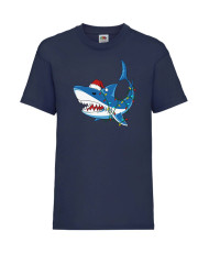 Детска Тениска Christmas Shark
