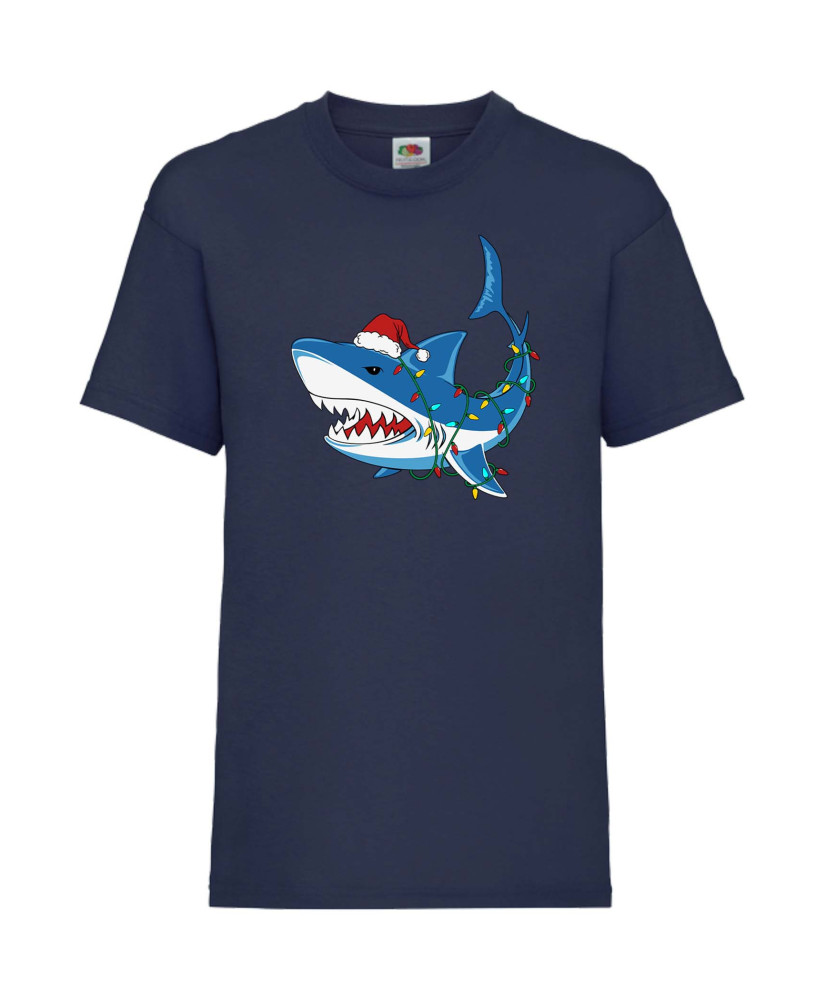 Детска Тениска Christmas Shark