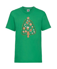 Детска Тениска Christmas Treats Christmas Tree