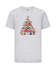 Детска Тениска Dogs Christmas Tree Chippoa