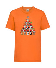 Детска Тениска Dogs Christmas Tree Chippoa