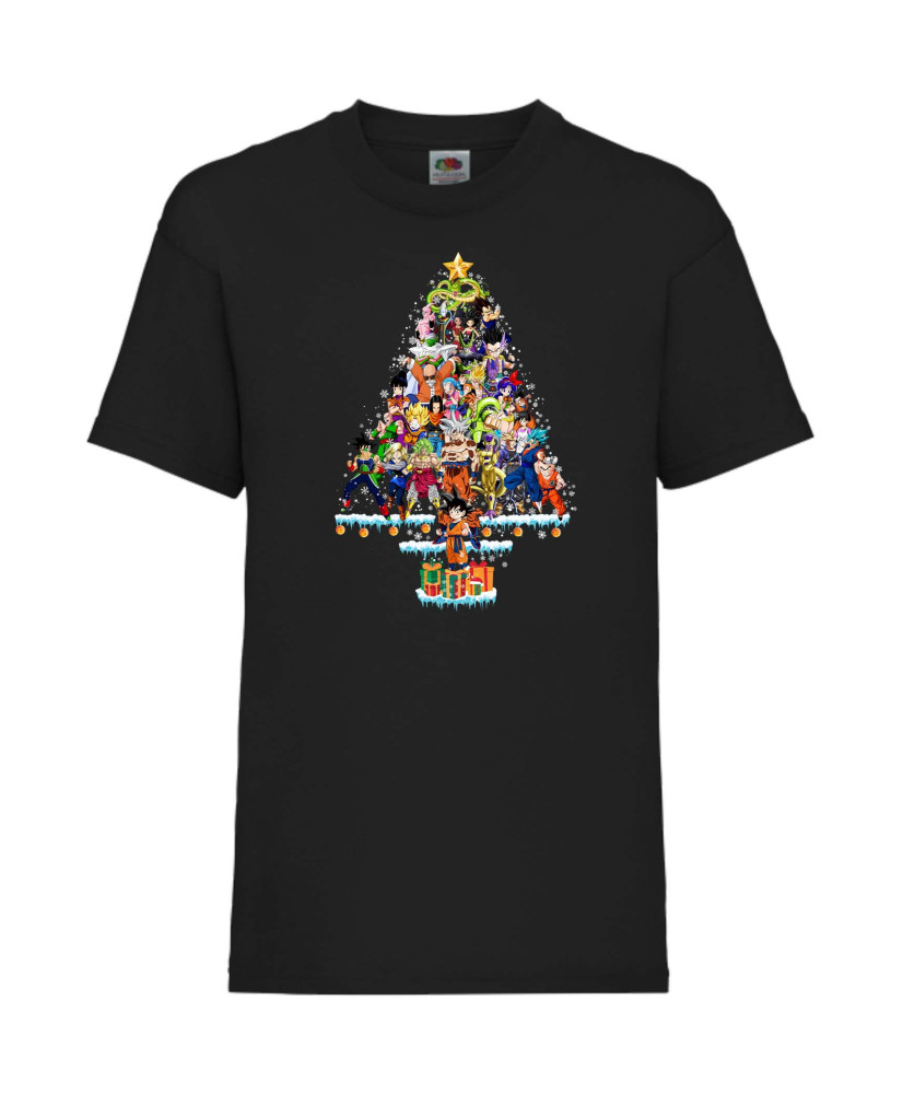 Детска Тениска Dragon Ball Z Christmas Tree