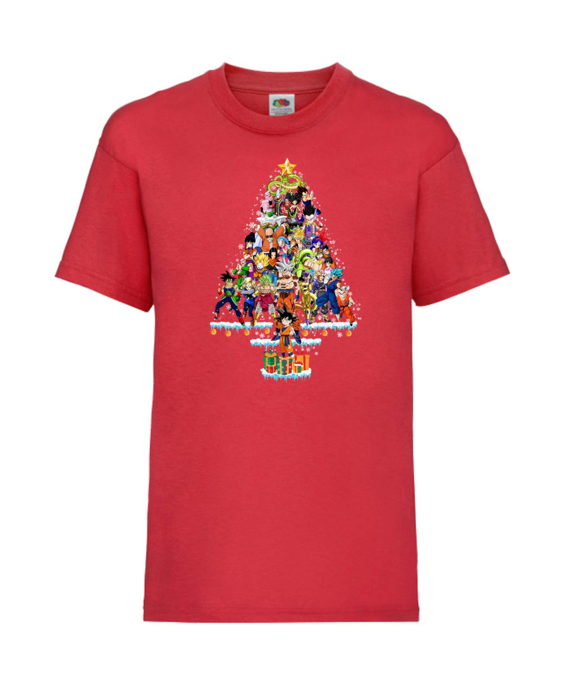 Детска Тениска Dragon Ball Z Christmas Tree