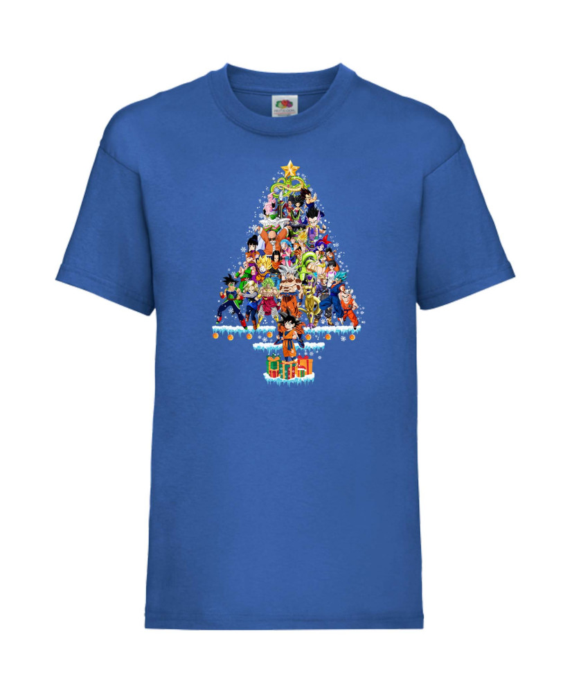 Детска Тениска Dragon Ball Z Christmas Tree
