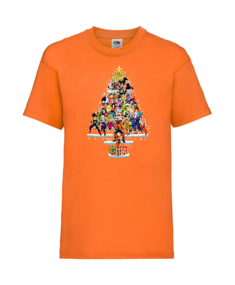 Детска Тениска Dragon Ball Z Christmas Tree