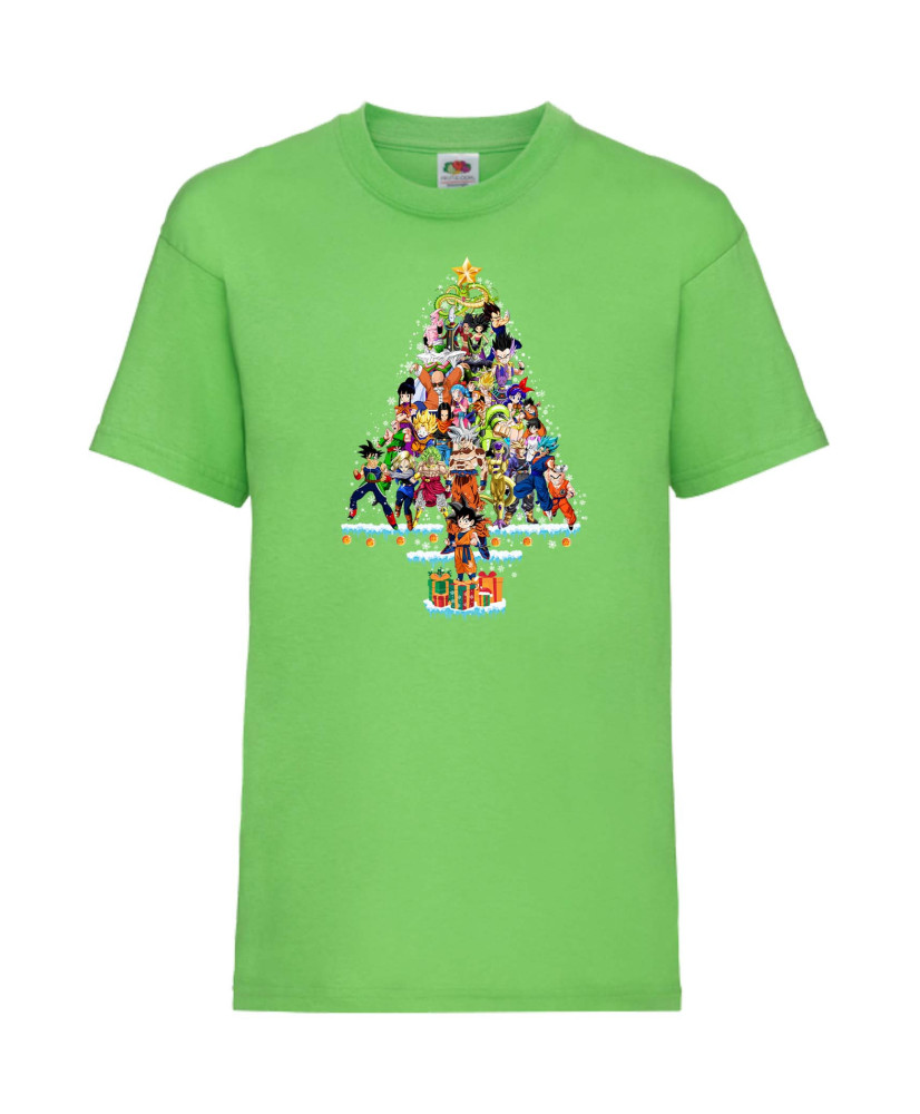 Детска Тениска Dragon Ball Z Christmas Tree