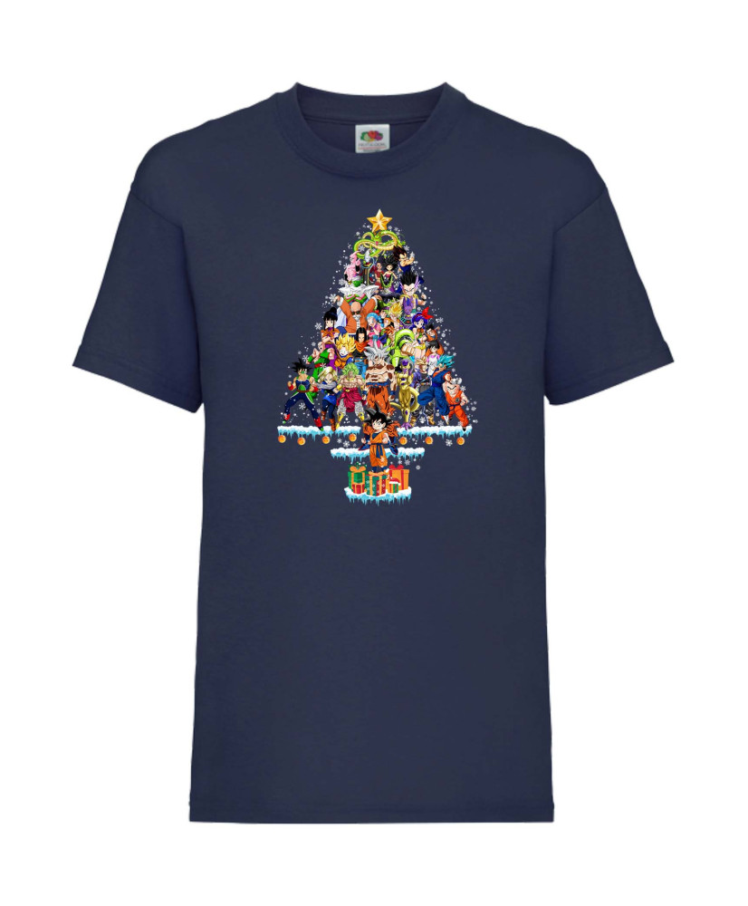 Детска Тениска Dragon Ball Z Christmas Tree