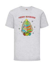Детска Тениска Merry Bookmas Books Christmas Tree