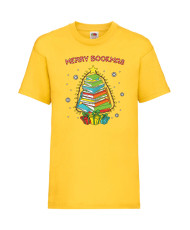 Детска Тениска Merry Bookmas Books Christmas Tree
