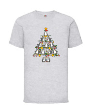 Детска Тениска Penguin Christmas Tree Lights