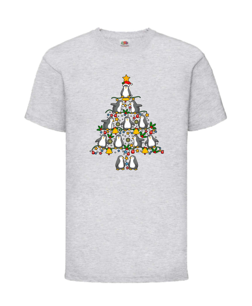 Детска Тениска Penguin Christmas Tree Lights