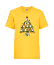 Детска Тениска Penguin Christmas Tree Lights