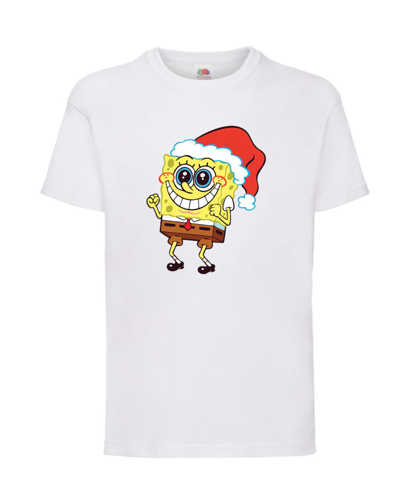 Детска Тениска Spongebob Christmas Hat Детска Тениска Spongebob Christmas Hat
