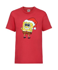 Детска Тениска Spongebob Christmas Hat