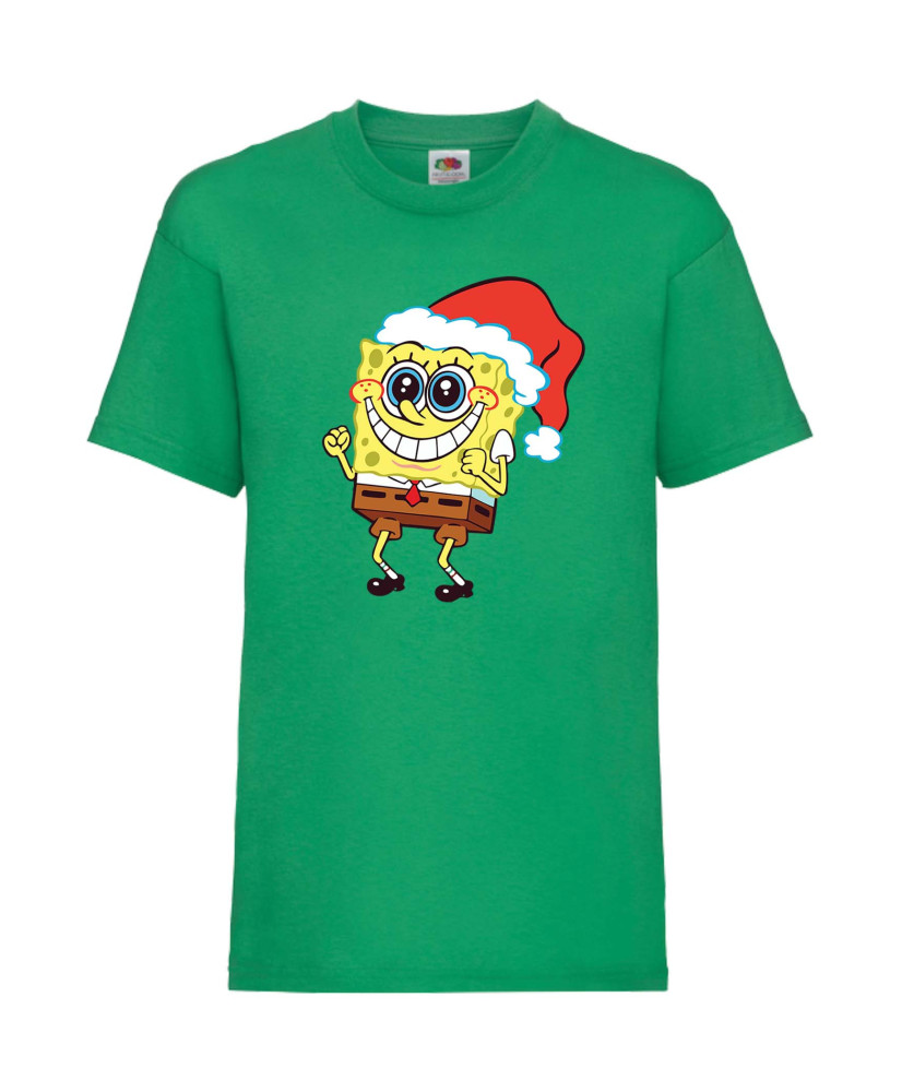 Детска Тениска Spongebob Christmas Hat Детска Тениска Spongebob Christmas Hat