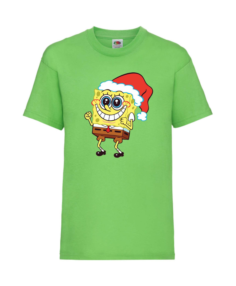 Детска Тениска Spongebob Christmas Hat Детска Тениска Spongebob Christmas Hat