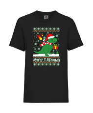 Детска Тениска T-Rex Christmas