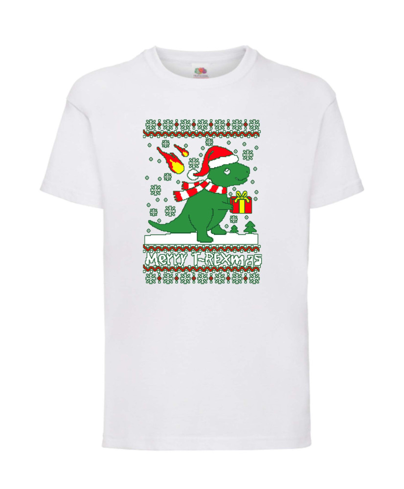 Детска Тениска T-Rex Christmas
