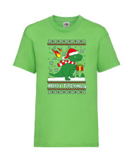 Детска Тениска T-Rex Christmas