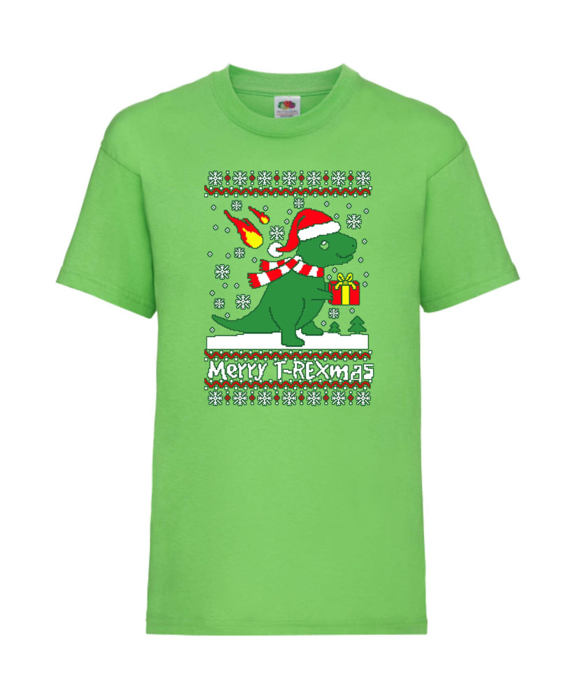 Детска Тениска T-Rex Christmas