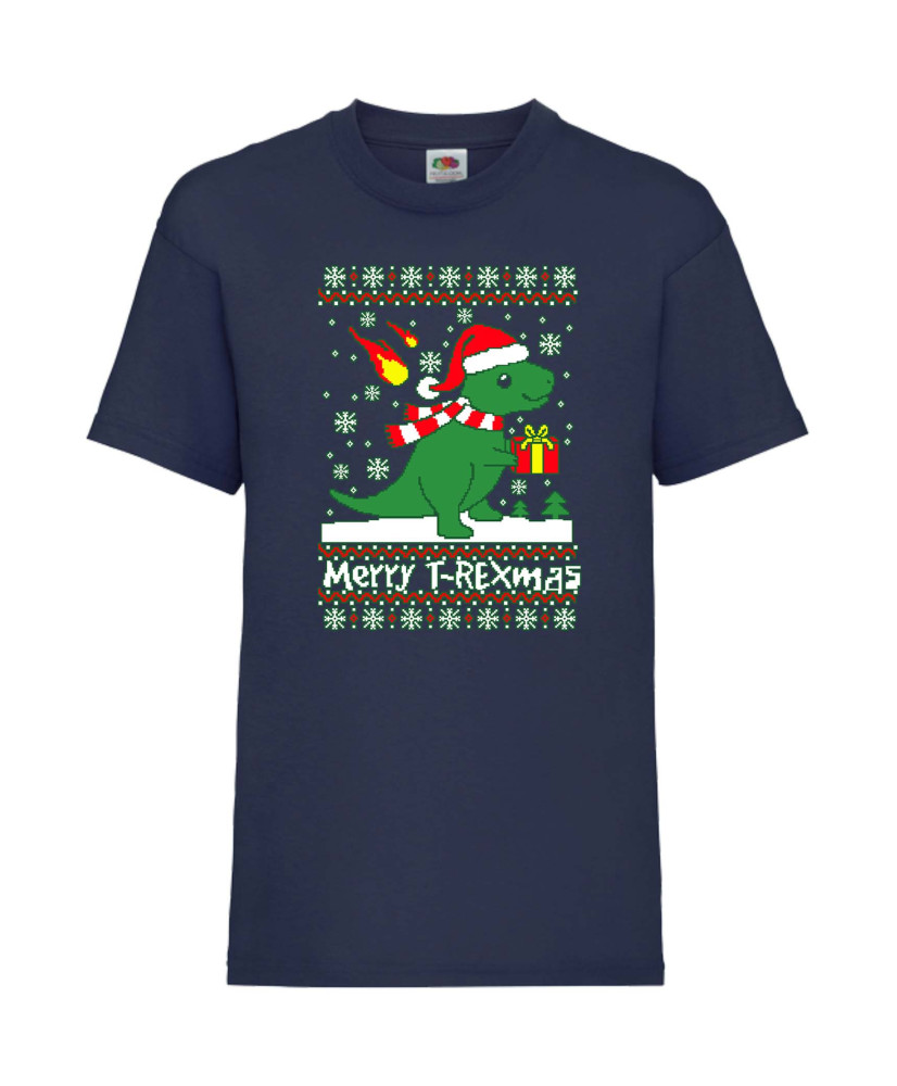 Детска Тениска T-Rex Christmas