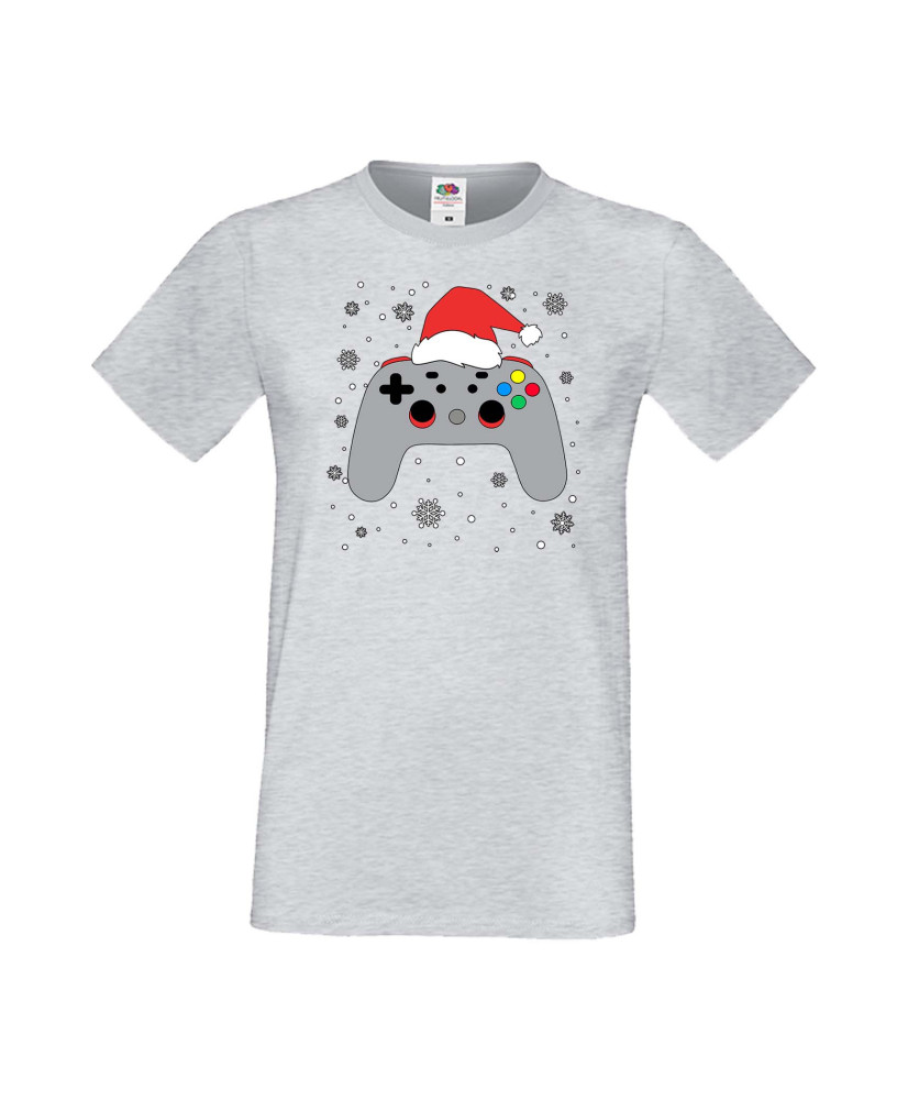 Мъжка Коледна Тениска Подарък За Коледа Нова Година Christmas Gamer Gamepad Мъжка Коледна Тениска Подарък За Коледа Нова Година Christmas Gamer Gamepad
